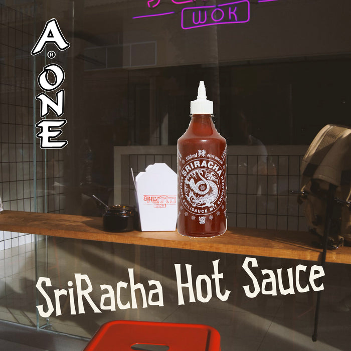 A-One Sriracha Chili mit Knoblauch 500ml