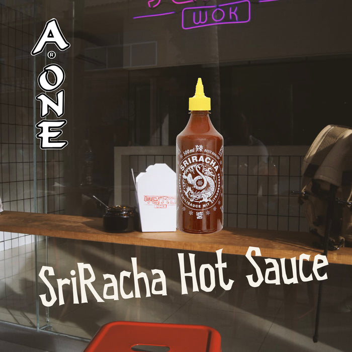 A-One Sriracha Scharfe Chilisauce mit Zitronengras 500ml