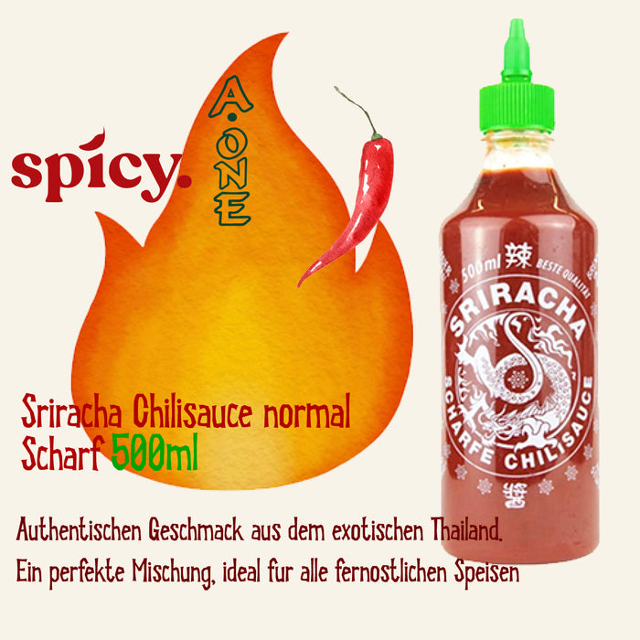 A-One Sriracha Chili normal Scharf 500ml