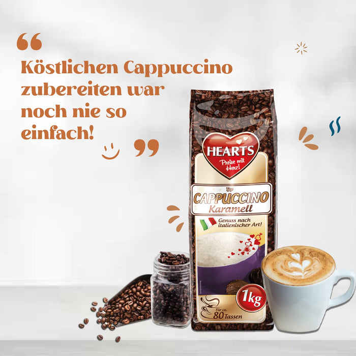 HEARTS Cappuccino Karamell