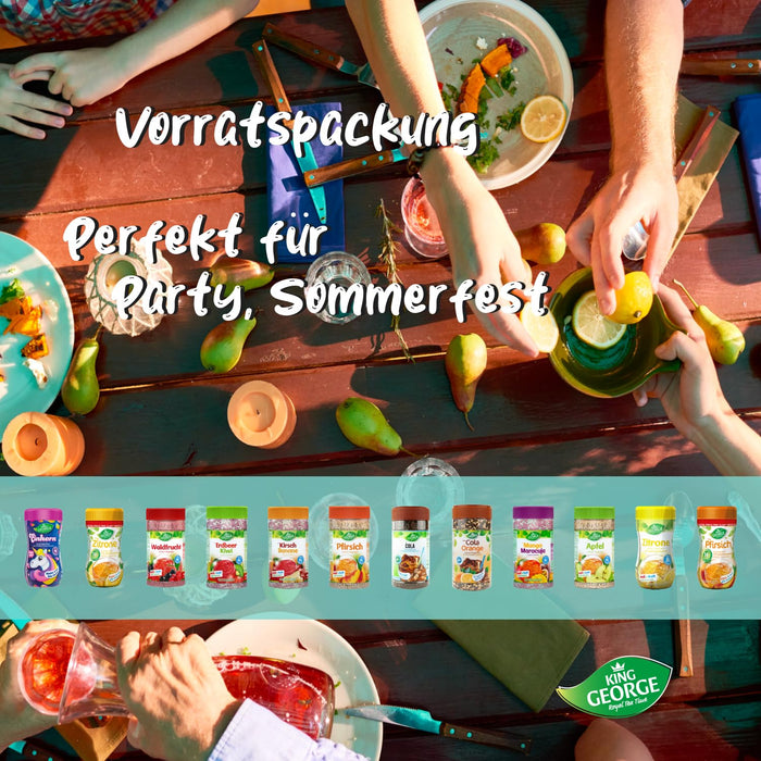 KING GEORGE 12er alle Sorten - Perfekter Probierpack für Party, Picnic, jeden Anlass