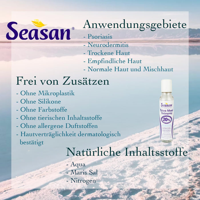 SEASAN Totes Meersalz Spray 12 x 150ml