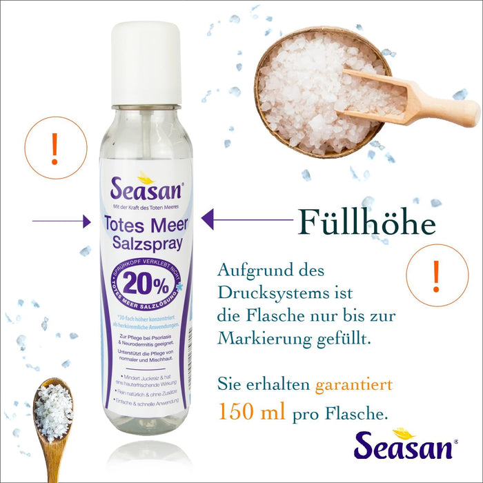 SEASAN Totes Meersalz Spray 12 x 150ml