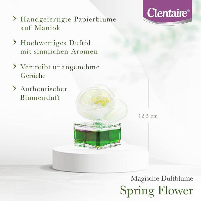 CLENTAIRE Raumduft 15 x 75ml Magische Duftblume Spring Flower